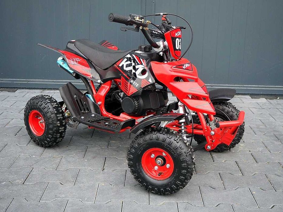 Mini quad spalinowy kład 49 50 cc kxd koła 4 6 cale wysyłka szarpak