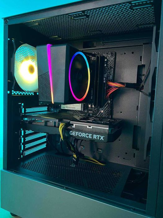 Ігровий ПК Ryzen 5 7500F/16Gb/A620M-E/RTX5060/M2-512GB/600W  KLAVAcomp