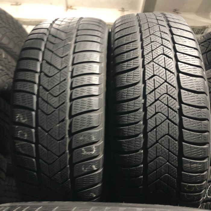Шини б/у 225/55 R17 Pirelli Sottozero 3 Winter Ran Flat Комплект Пара