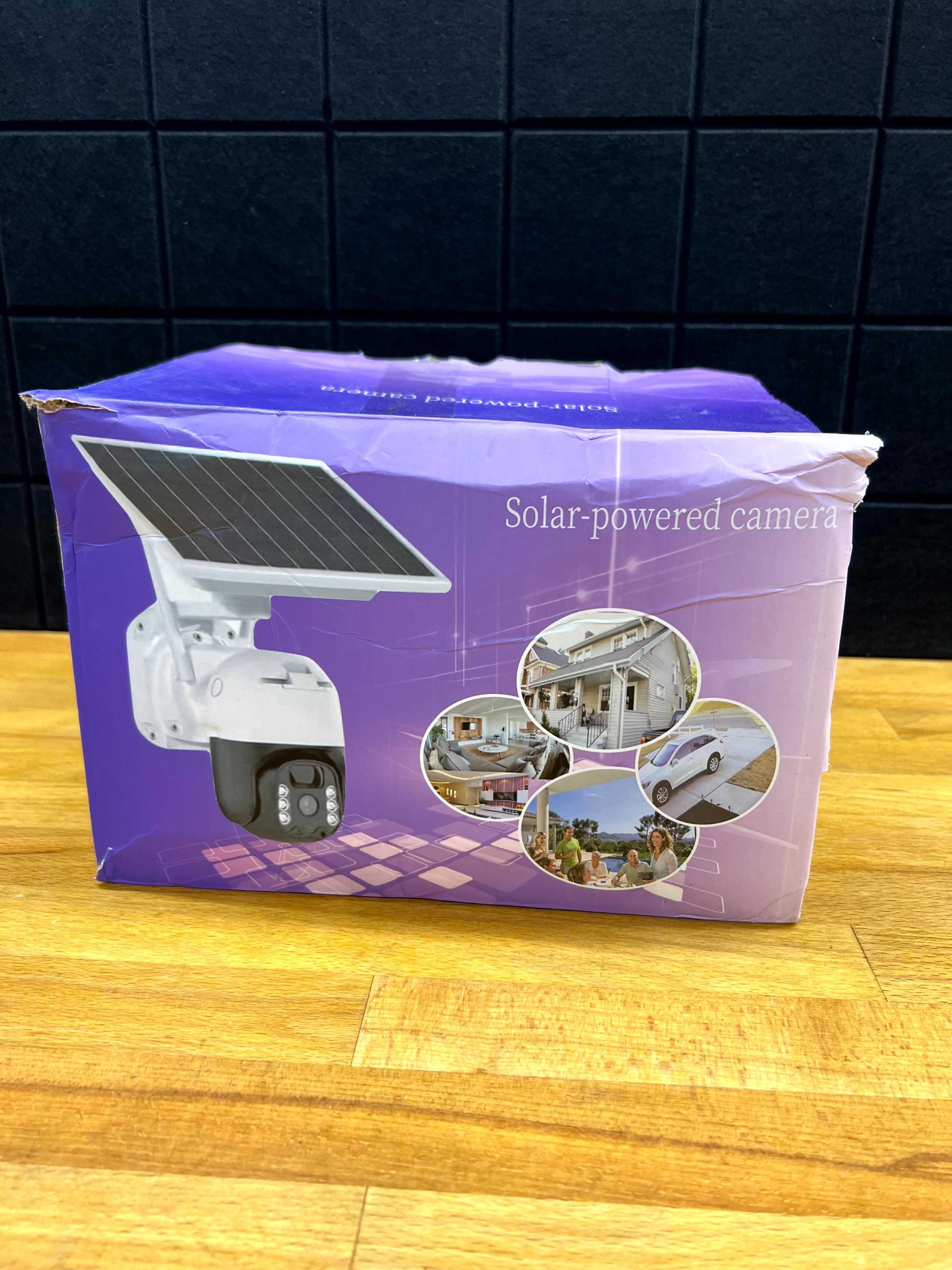 Kamera z panelem solarnym WiFi 4K PTZ FullHD night color vision USBC