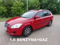 Ładna KIA Cee'd SW 1.6+GAZ(2-letni)*KLIMA*elektryka*SALON PL*faktura