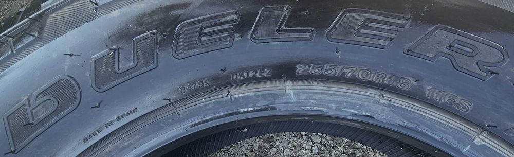 Opony terenowe 255/70R18 Bridgestone *S