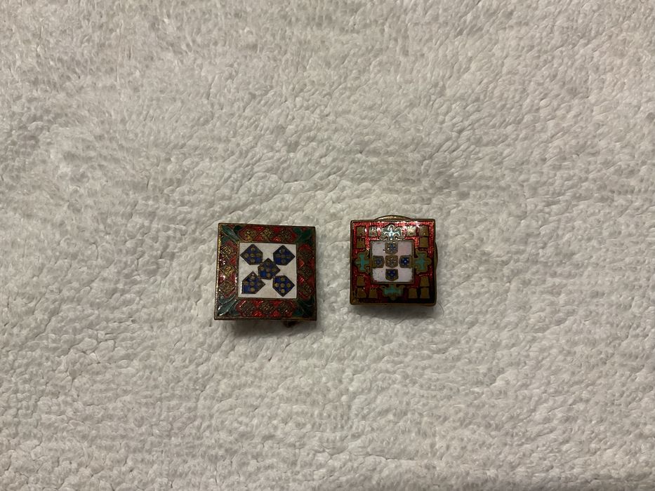 Pins / crachá da Mocidade Portuguesa numerados