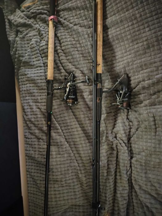 Dwa zestawy Browning black magic cfx i Mikado sasori feeder