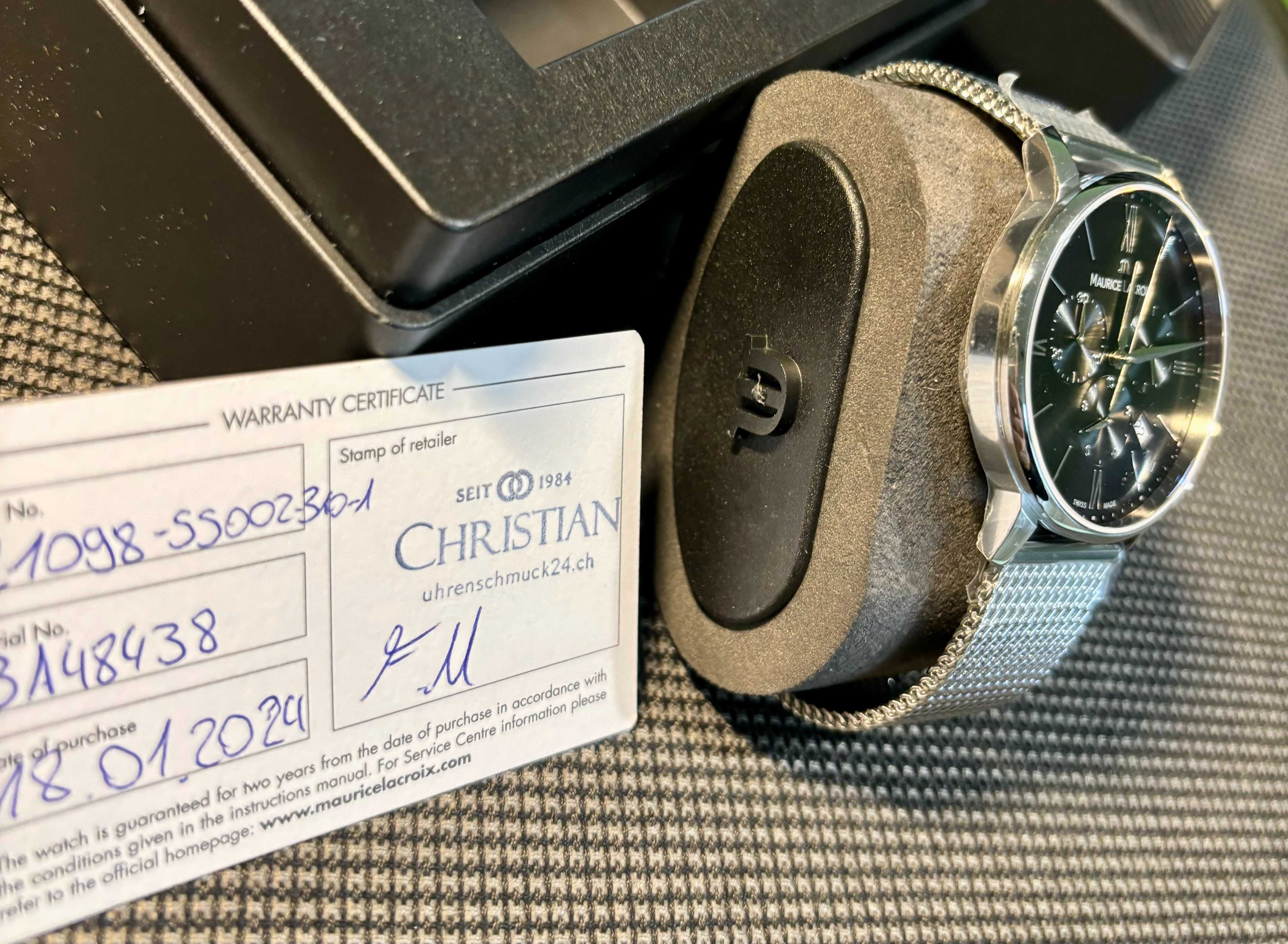 nowy! okazyjnie zegarek męski Maurice Lacroix Eliros Gent Chronograph
