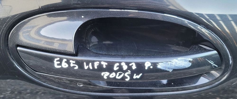 KLAMKA PRAWA PODŚWIETLANA LED BMW E65 E66 LIFT 475 BLACKSAPPHIRE