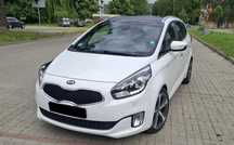 Kia Carens 7 osób, serwis ASO, st. IDEALNY, bezwypadkowy, FULL OPCJA, NAVI, XENON