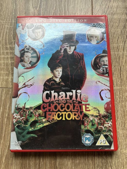 Charlie and the Chocolate Factory DVD 2005