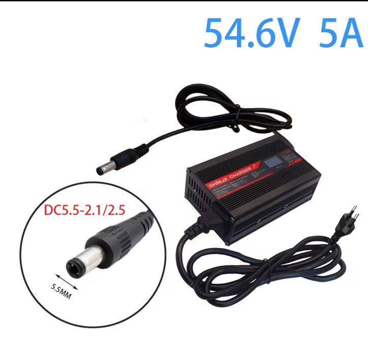 Ładowarka roweru hulajnogi 54,6v