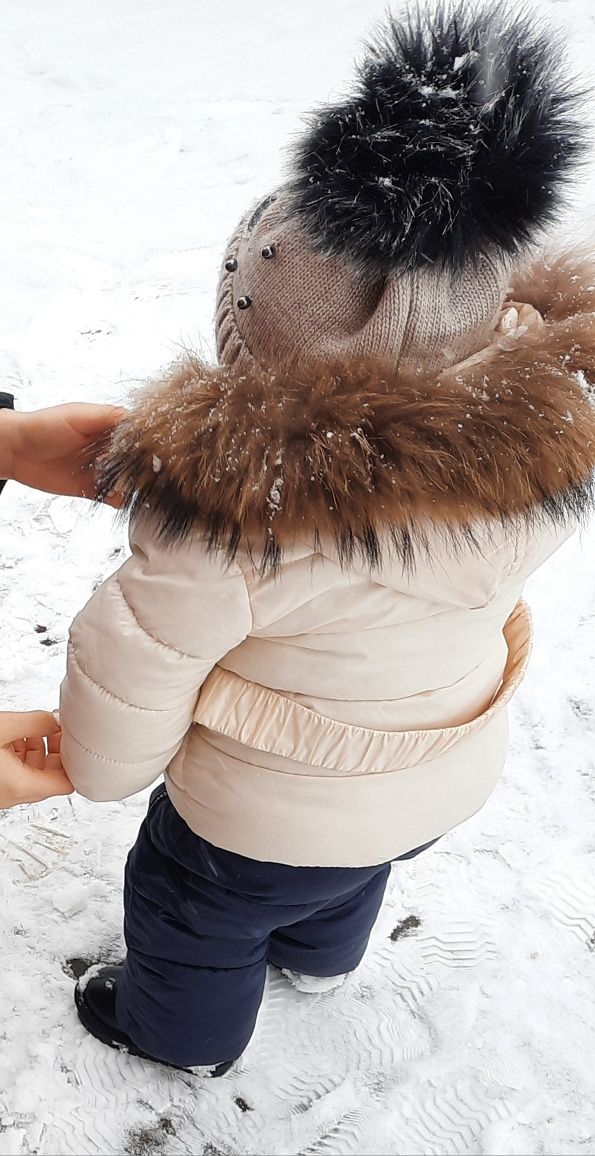 Зимова дитяча куртка з штанами