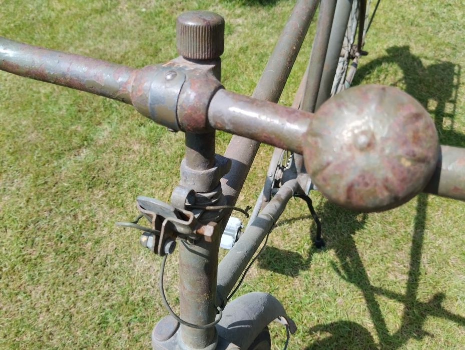 Zabytkowy Szwedzki Rower Wojskowy Monark