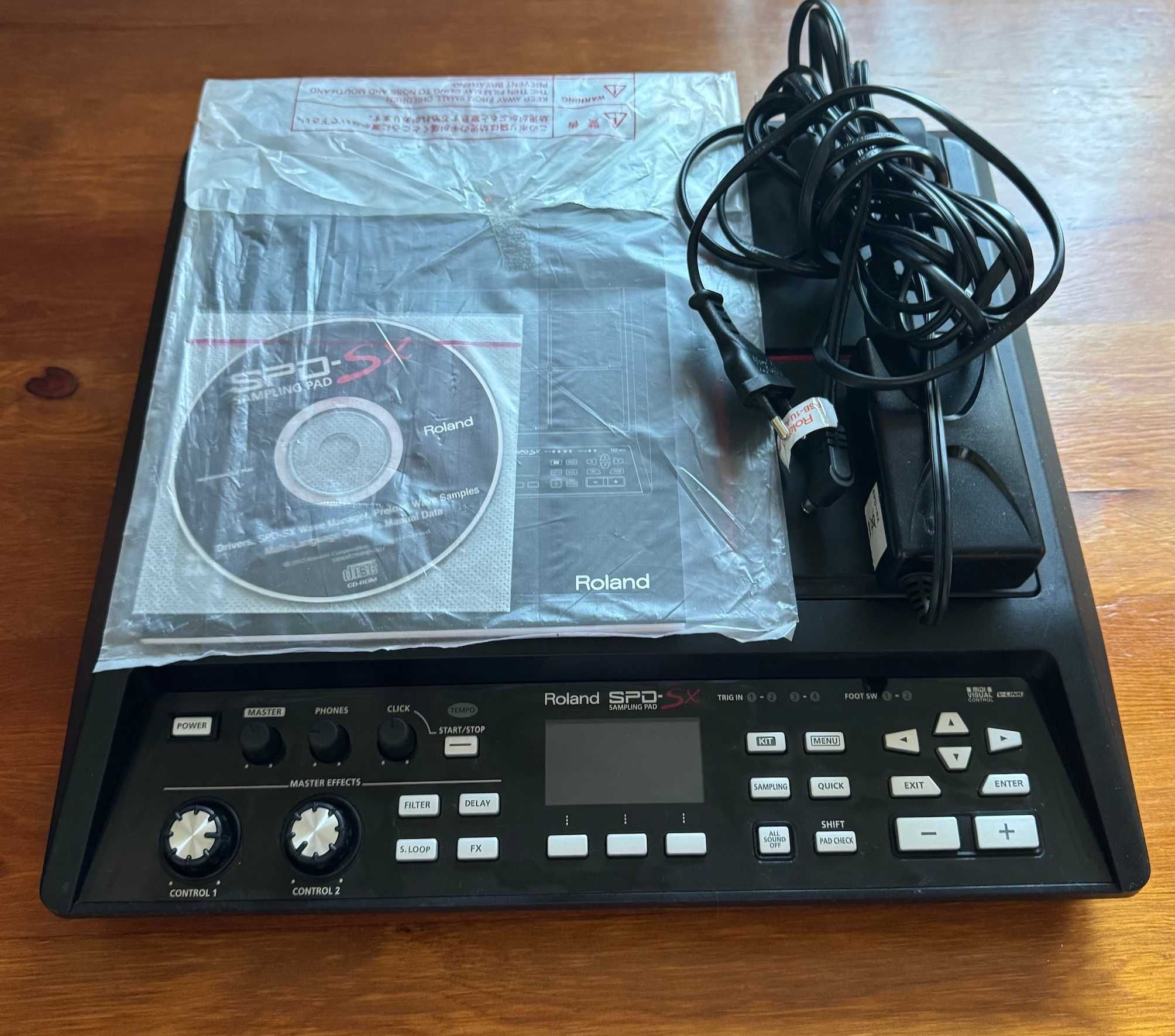 Roland SPD-SX + Roland CB-BSPD-SX - Pokrowiec