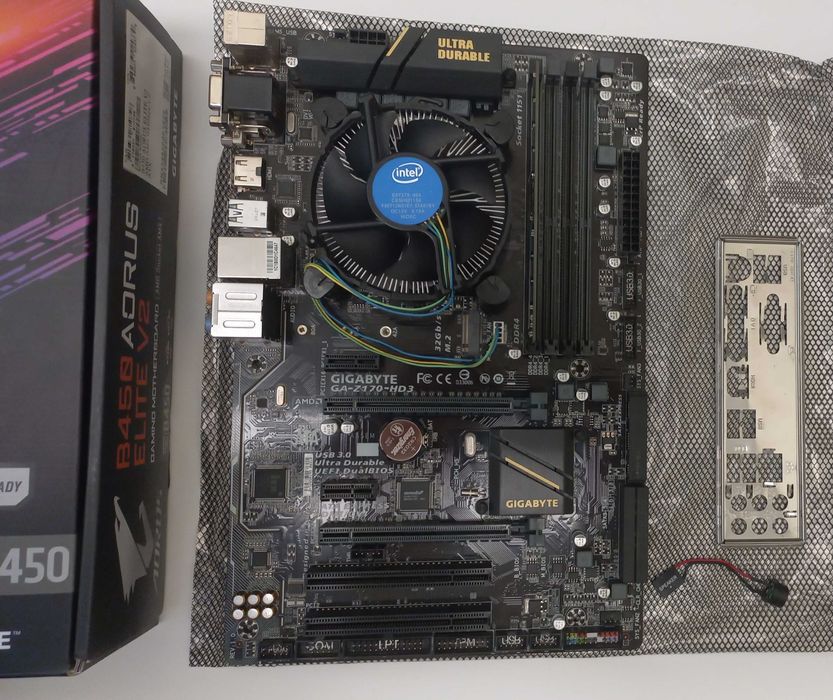 Zestaw GIGABYTE z170-hd3(rev 1.0), i5 6500, Intel HD 530, 8gb ram DDR4