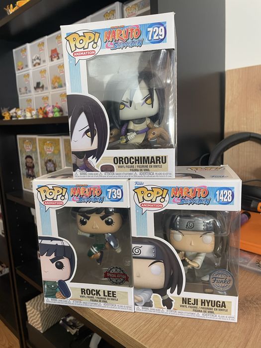 Lote funko pops naruto