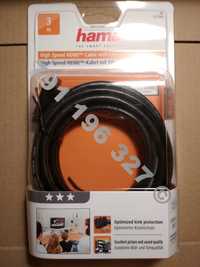 Kabel Hama HDMI - HDMI 3m 4K Ultra HD 4096 x 2160 UHD 3D Nowy BOX