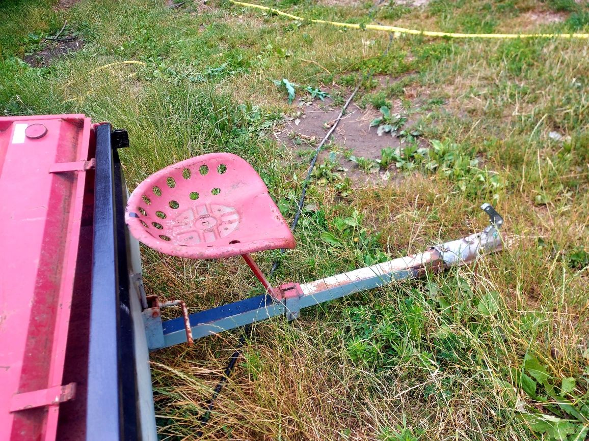 Przyczepa iseki wywrotka burty otwierane dzik