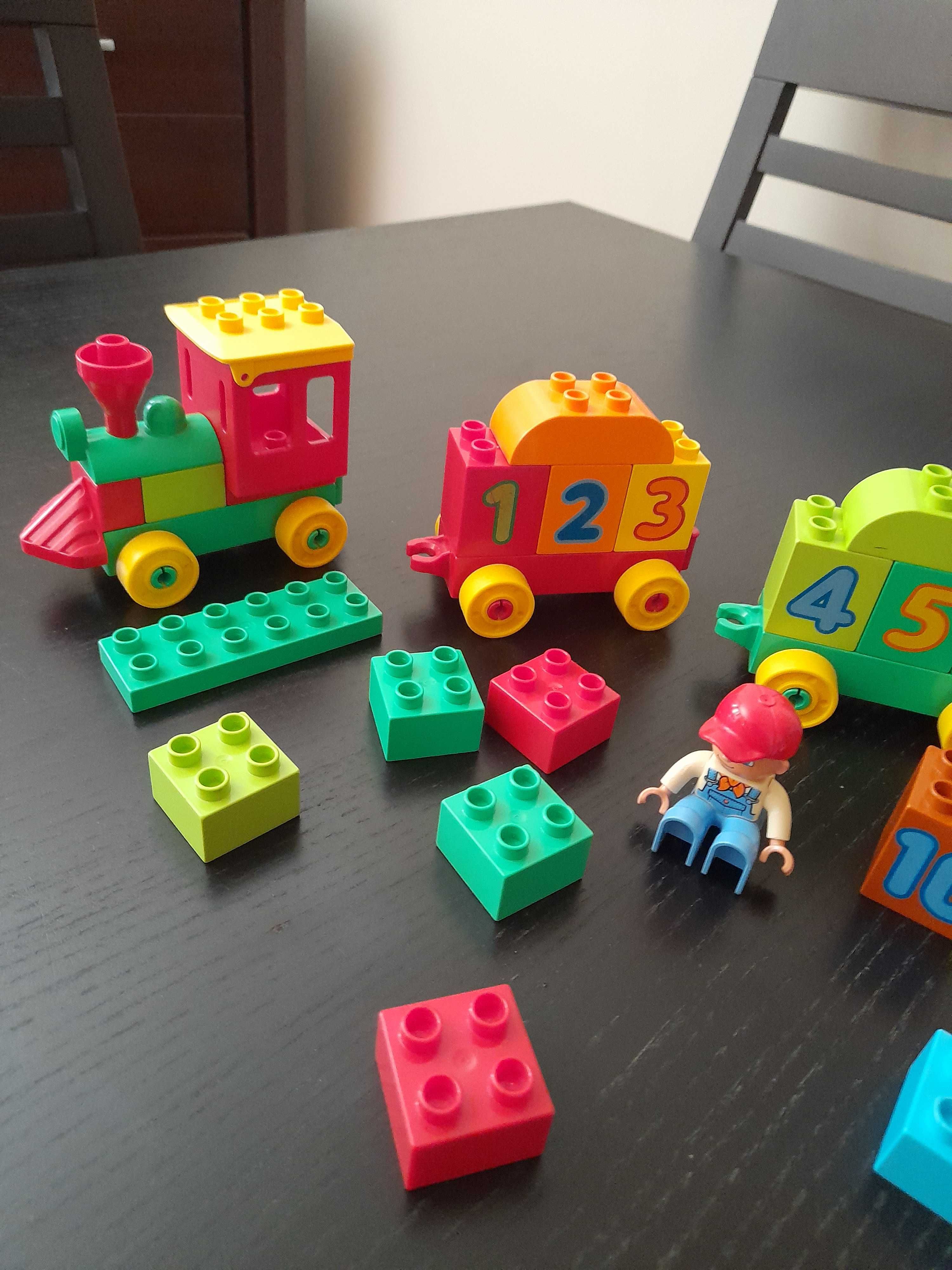 LEGO DUPLO pociąg z cyferkami nr 10558 nauka liczenia