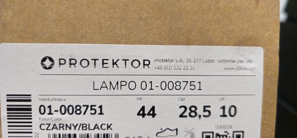 protektor lampo 01 rozm. 44 Buty wojskowe grom