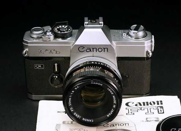 Canon FTb-N QL + об'єктив Canon FD 50mm f1.8 S.C.