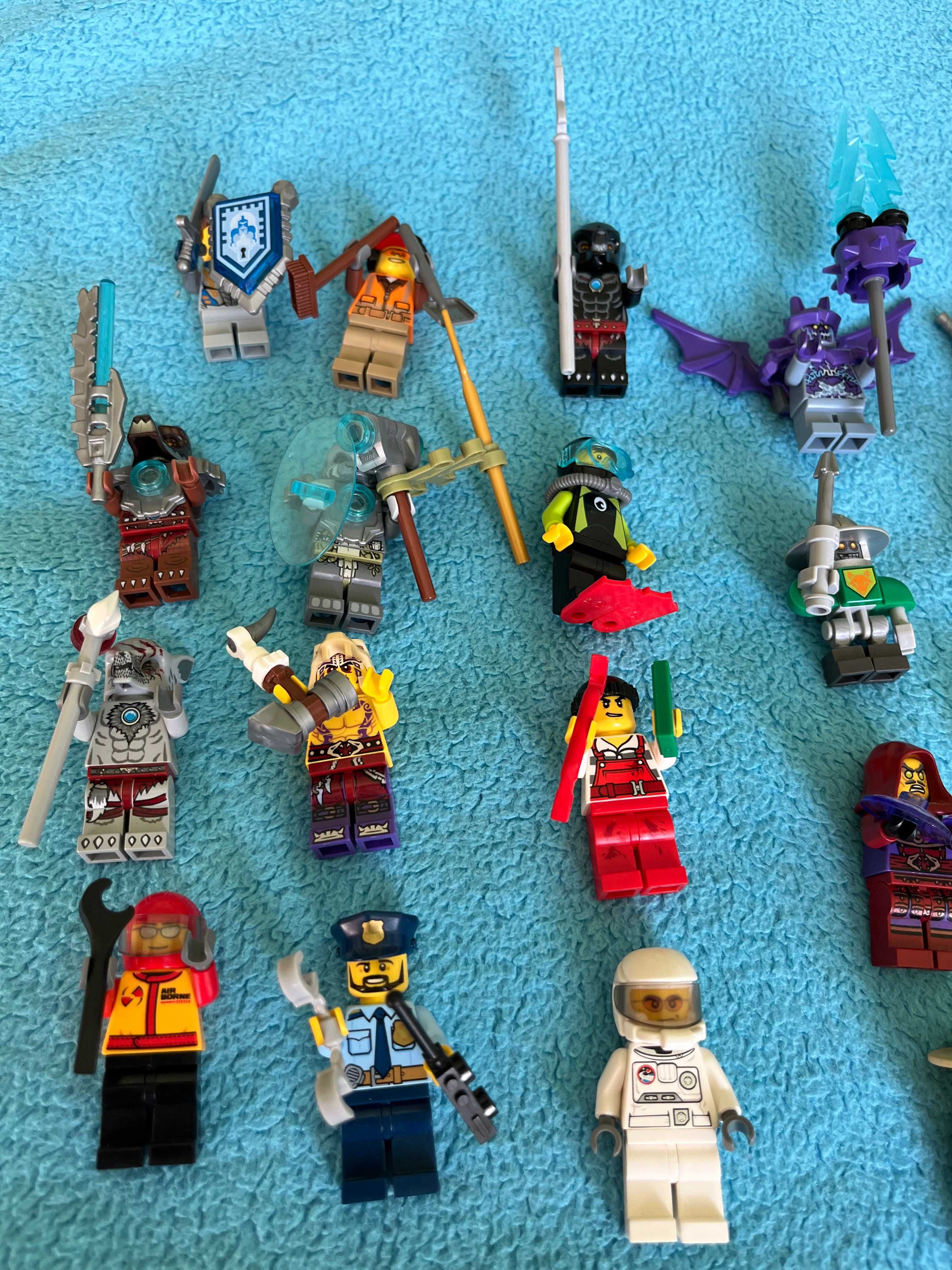 Minifigurki Lego Ninjago, City, Chima, Nexo Knights+ gratis minizestaw