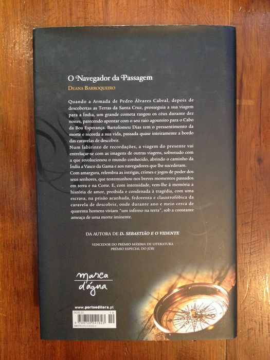 Deana Barroqueiro - O navegador da passagem [autografado]