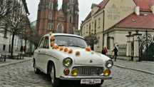 Auto do ślubu Syrena 105 Syrenka + Fiat 126p Maluch na różne okazje