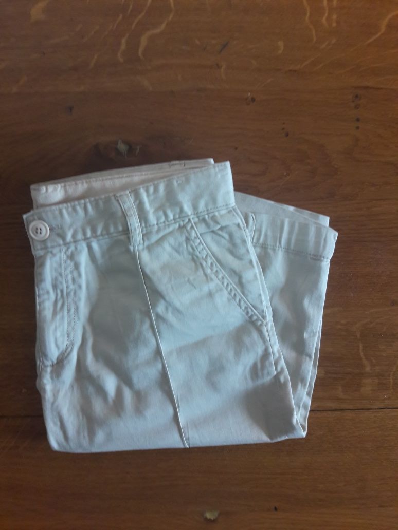 Obniżka -Green Generation spodnie camel cotton r 13/14 l i XS 164 cm