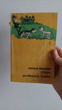 Misja Profesora Gąbki książka dla dzieci klasyk miękka okładka  1975