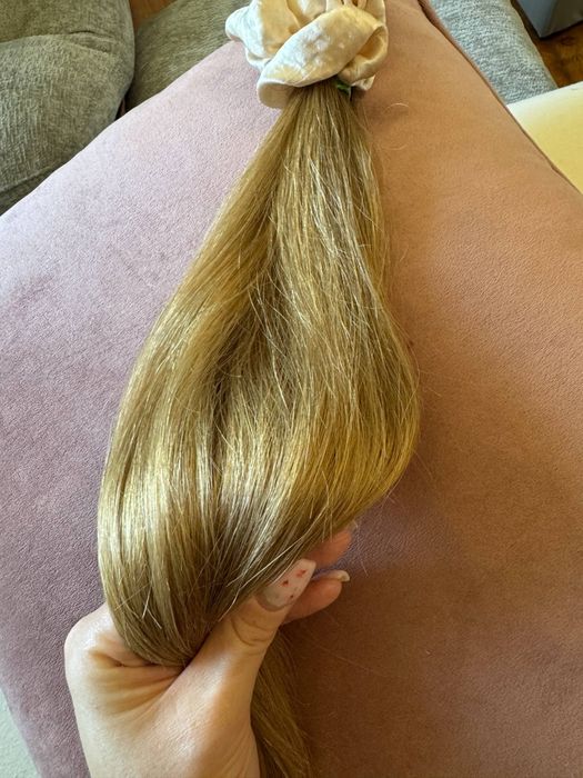 Wlosy dziewicze 45cm używane