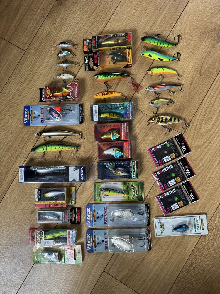 Розпродаж воблерів: Rapala, Kosadaka, Yo-Zuri, TsuYoki