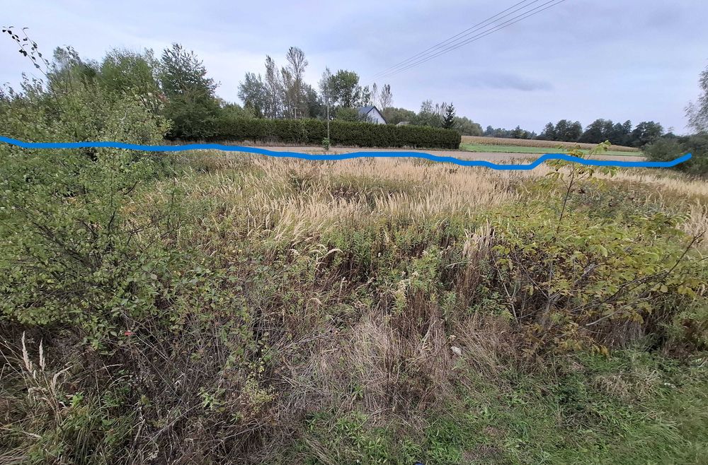 Sprzedam działkę zagrodową 1300m² Minkowice Kolonia 146