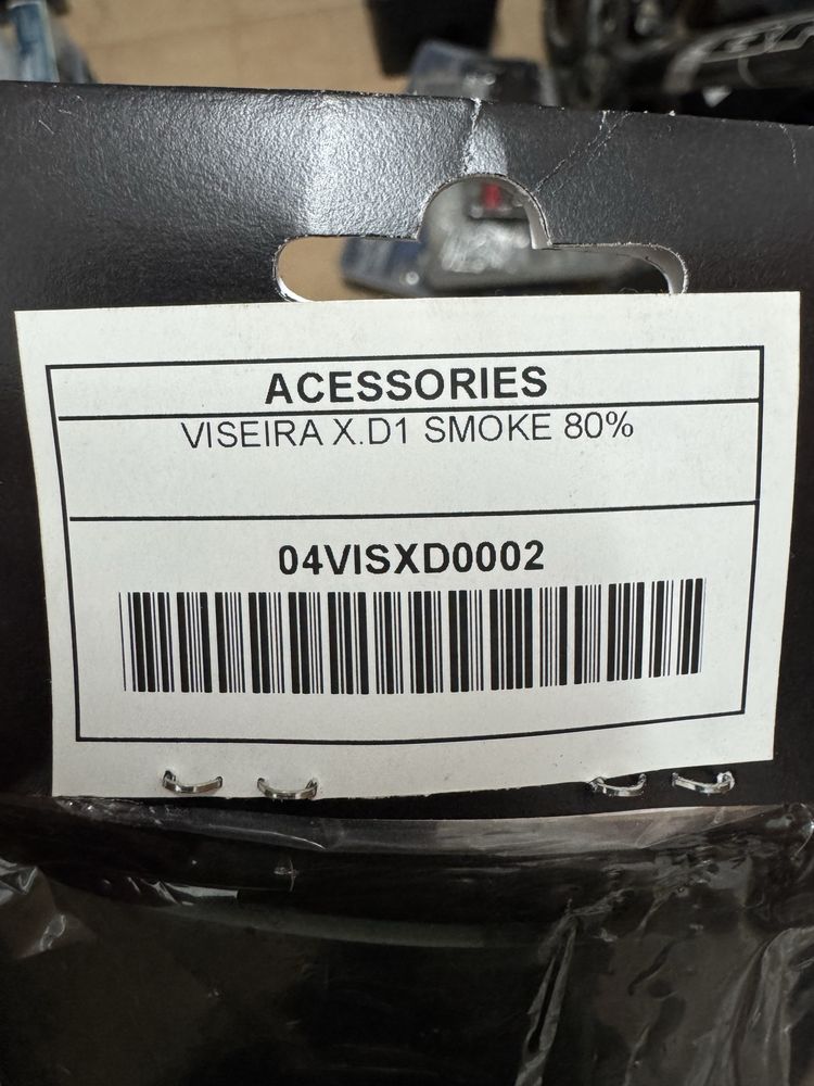 Viseira escura capacete nexx xd1 e xd2