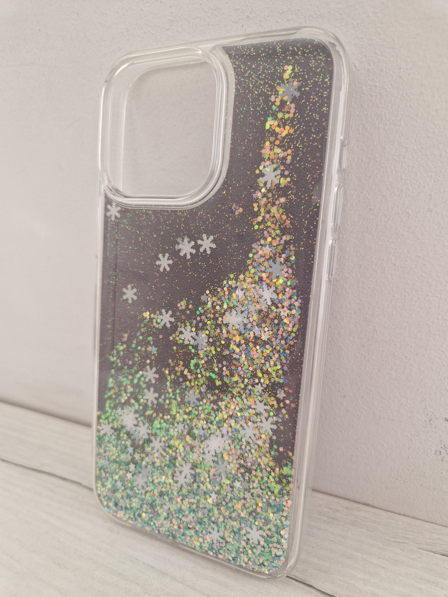 Liavec Snowflake Series Case do Iphone 15 Pro Max czarny