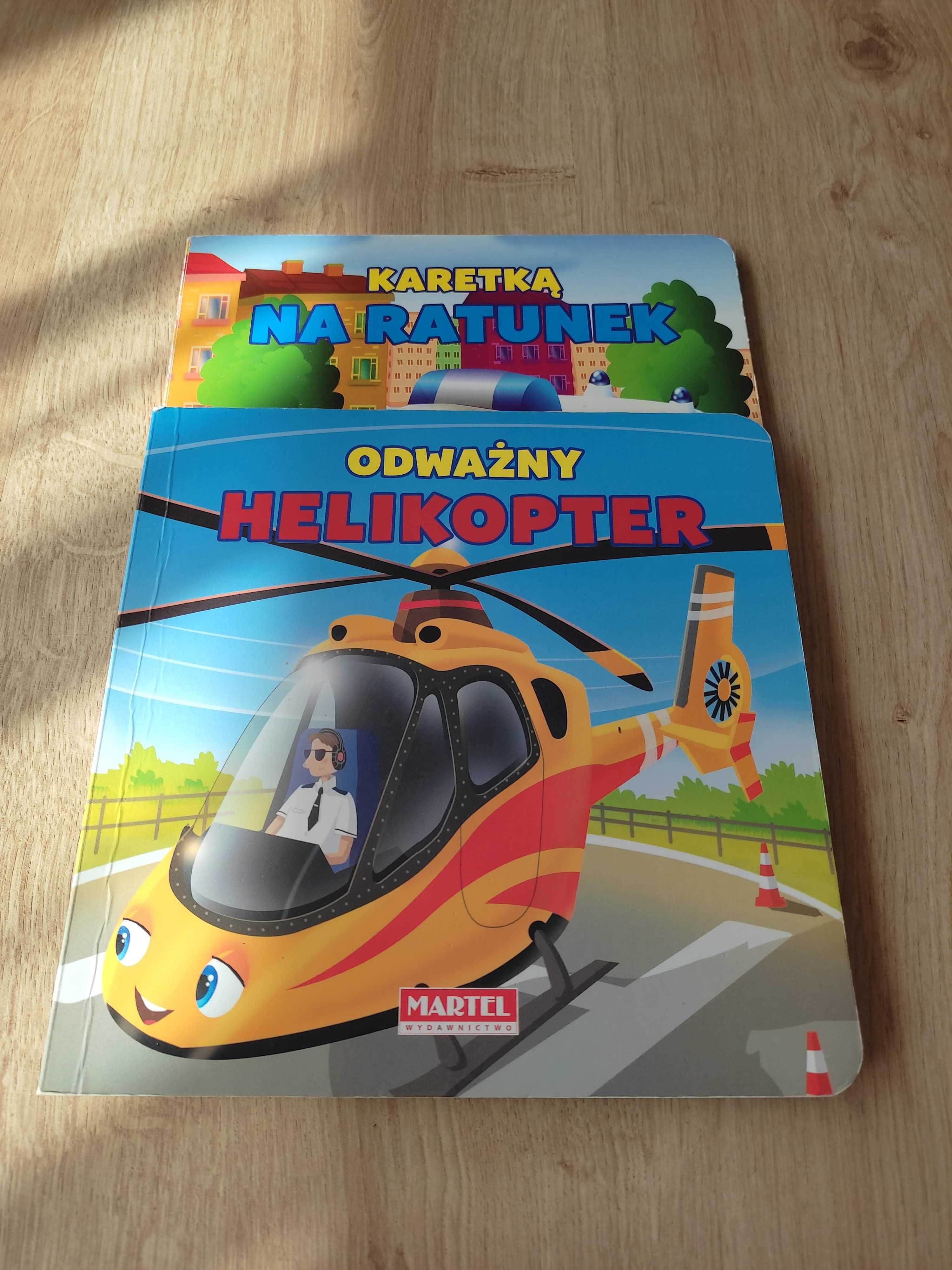 Zestaw 2 szt. książek - Karetką na ratunek, Odważny helikopter