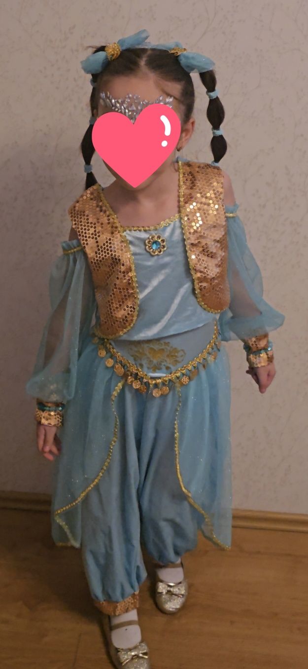 Stroj księżniczki Jasminy – roz 122- 128
