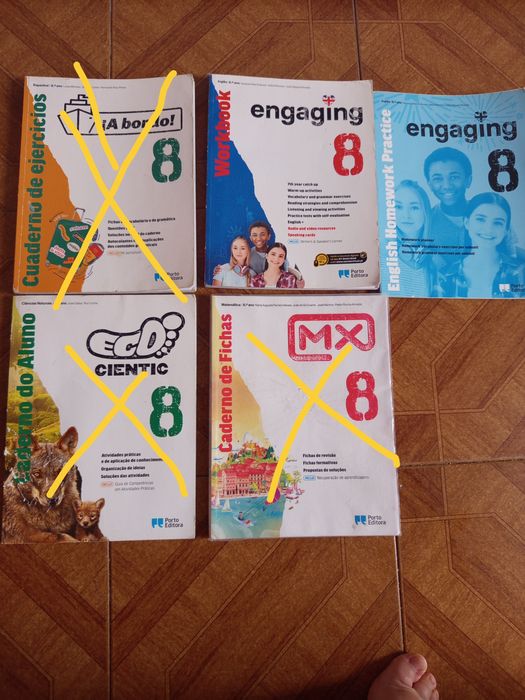 Livros de actividades 8 ano