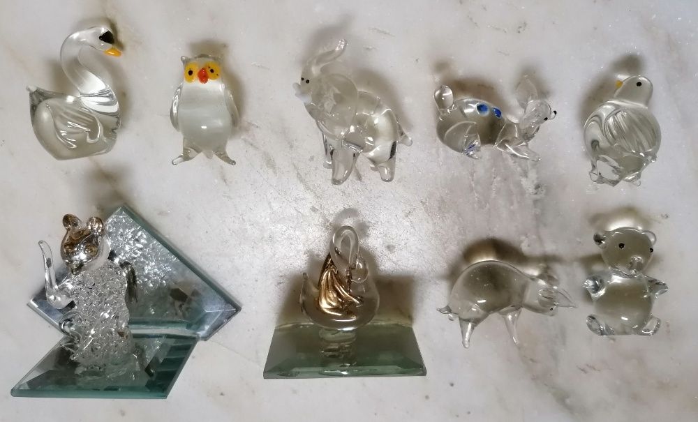 Miniaturas em vidro