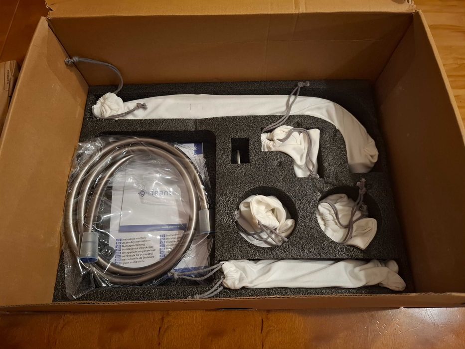 Deante Zestaw prysznicowy Silia titanium podtynkowy - NQS D9YK