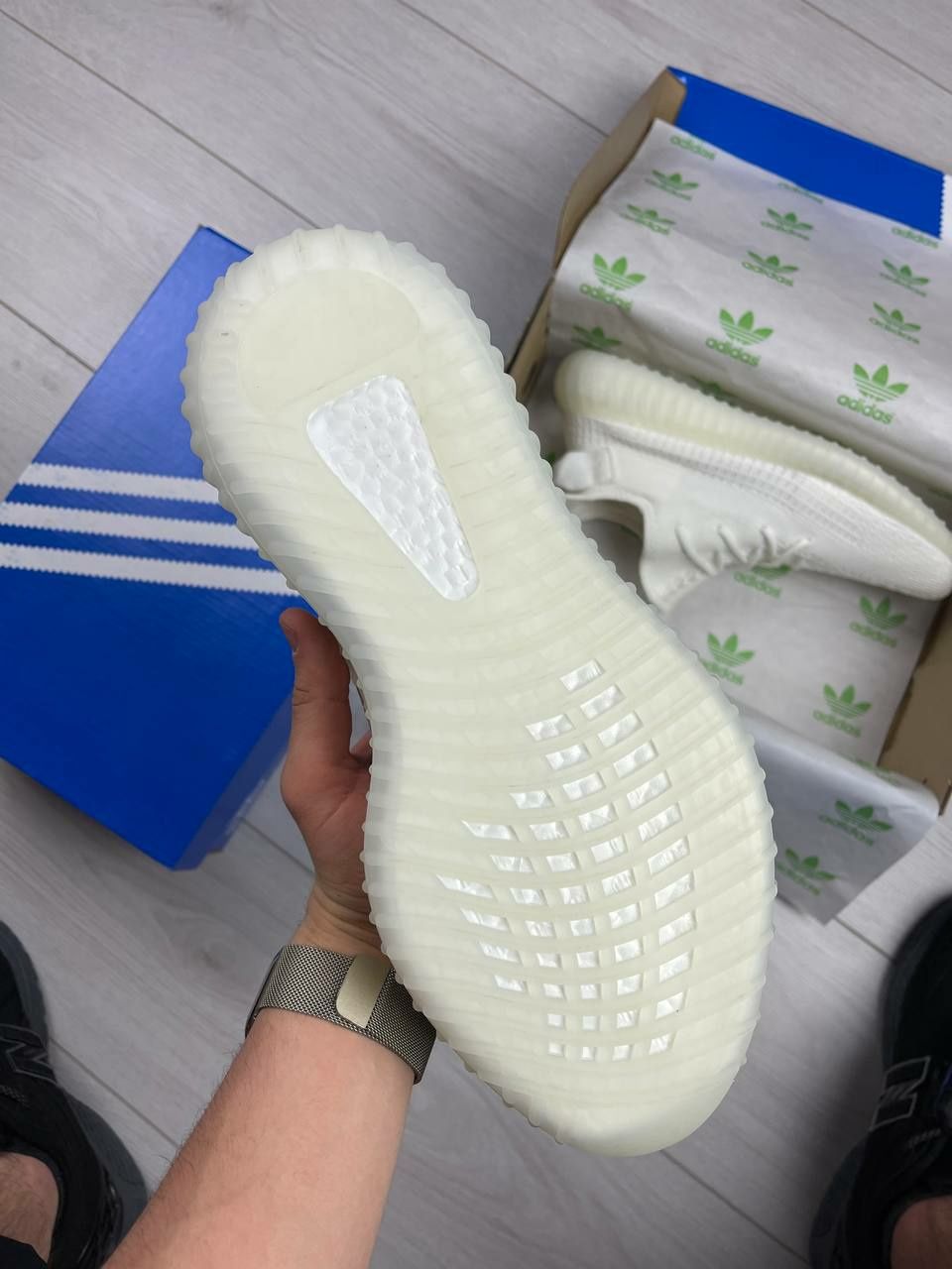 Adidas Yeezy boost 350 white/Мужские кросовки/Чоловічі кросівки/Адидас