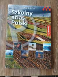 Szkolny atlas Polski Praca zbiorowa