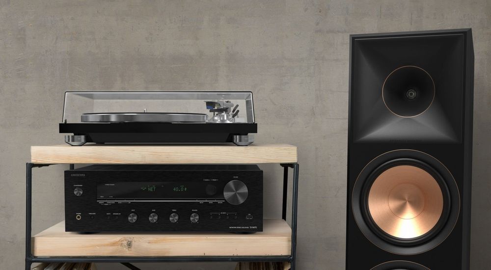 Onkyo TX-8470 Czarny Aplituner Stereo 8K Dostępny od ręki