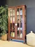 armario, aparador, vitrine, livreiro, oriental, indiano, rustico