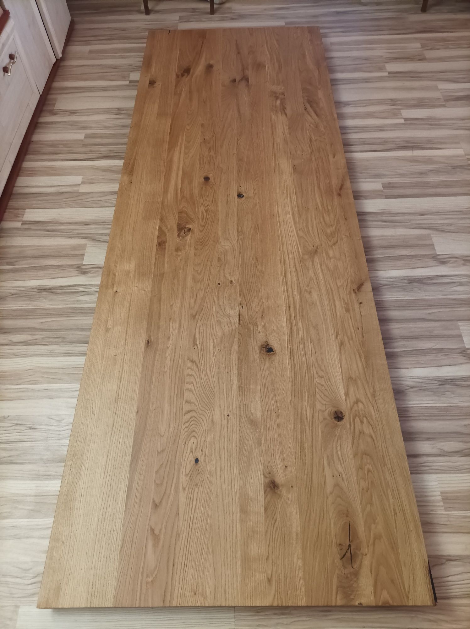 Blaty kuchenne dębowe, parapety (m2)