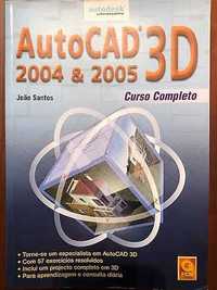 Livro | Autocad 3D 2004 & 2005 | Curso Completo