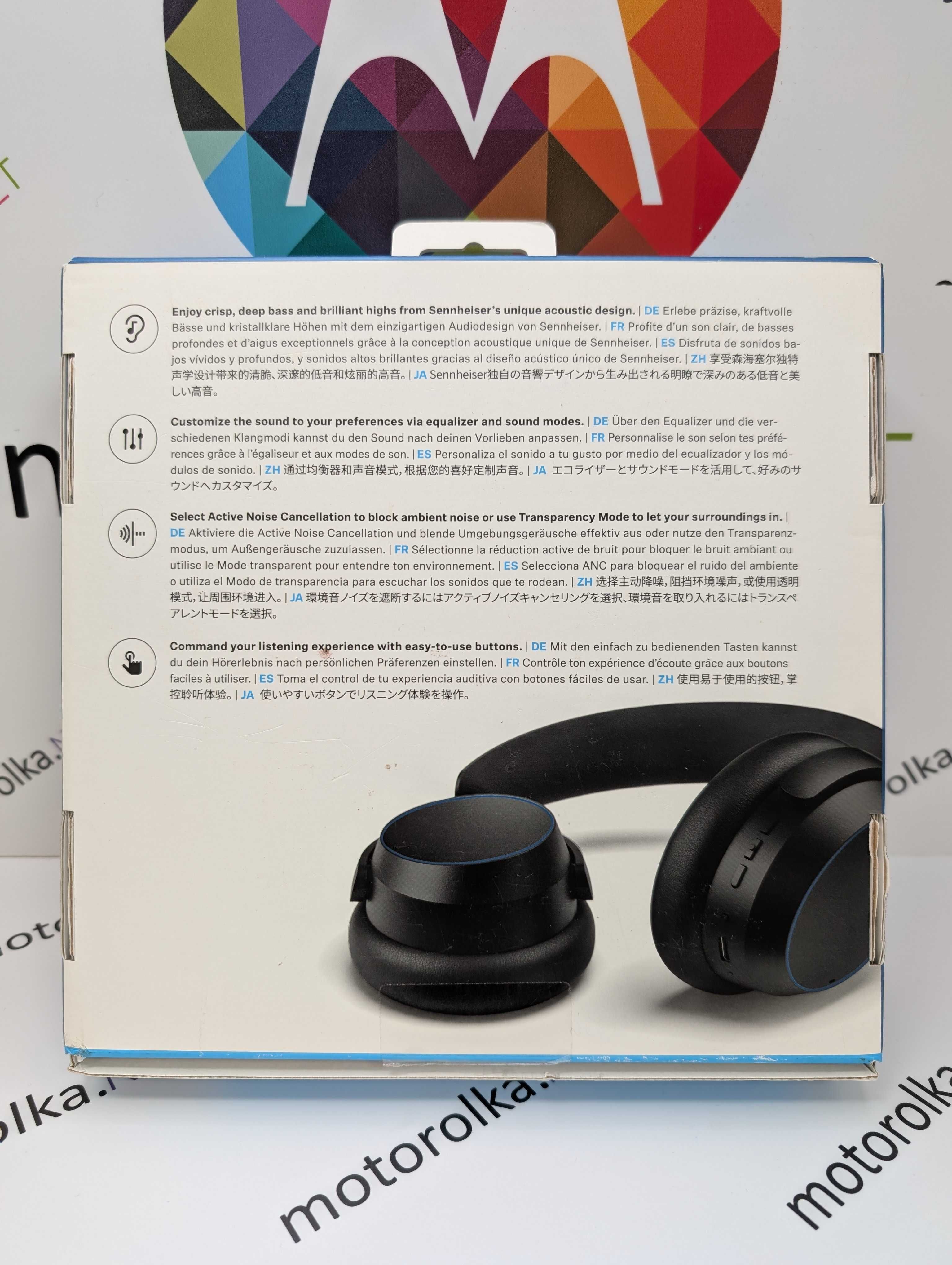 Наушники Sennheiser ACCENTUM Wireless Black ACAEBT Motorolkanet