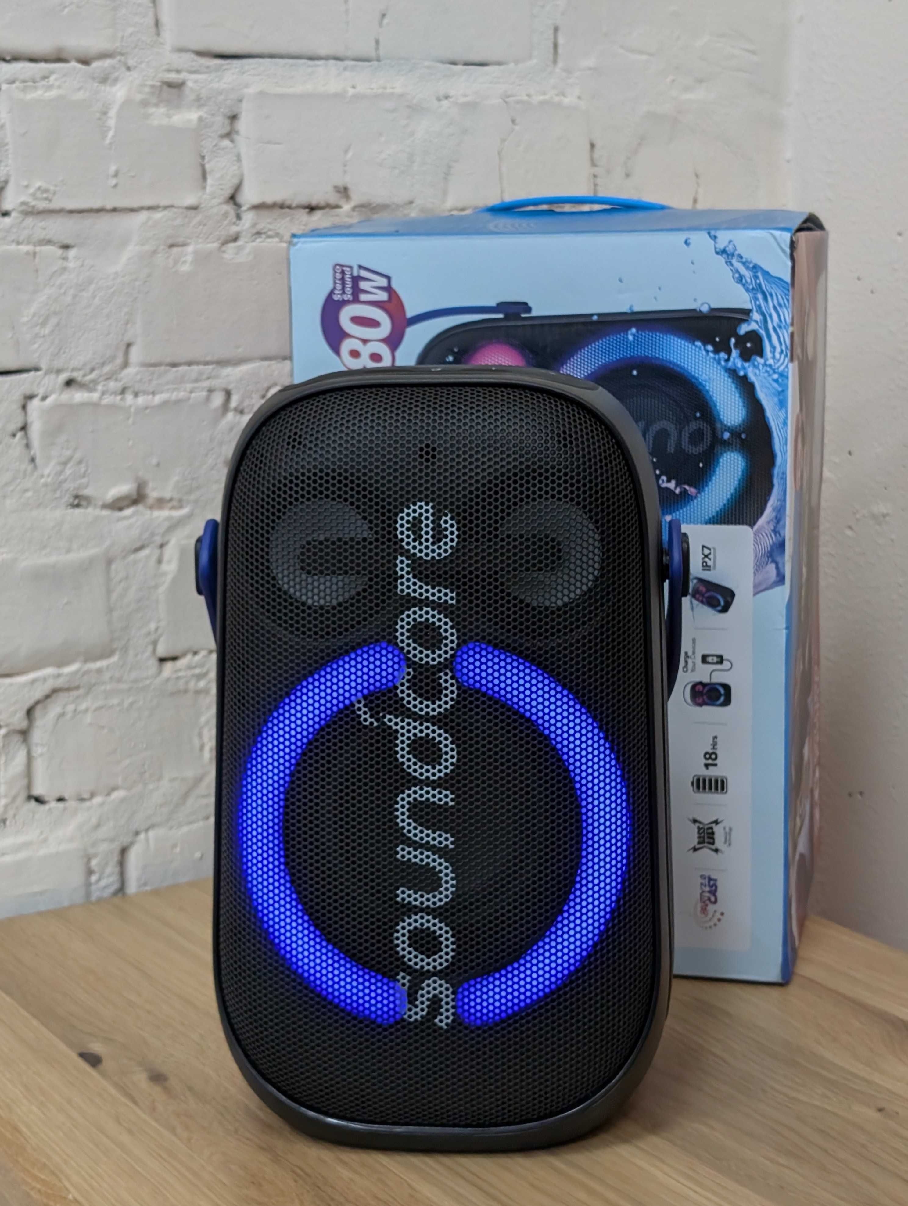Портативна Bluetooth колонка Anker Soundcore Rave Neo 2 80W LED
