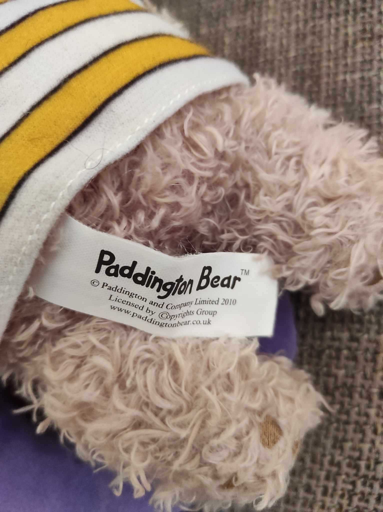 Мяка плюшева іграшка ведмедик Падінгтон Paddington