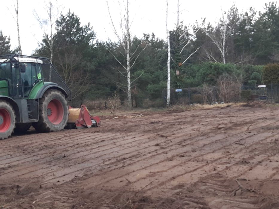 Czyszczenie działek, mulczowanie teren, mulczer lesny wglebny