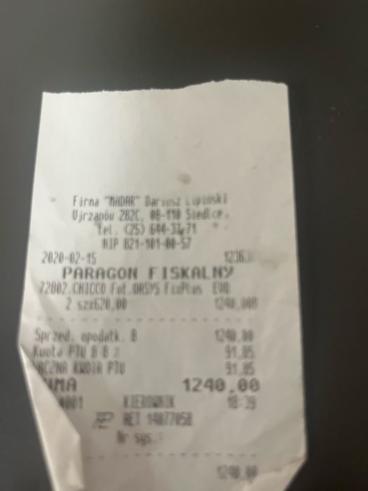 Fotelik samichodowy chicco