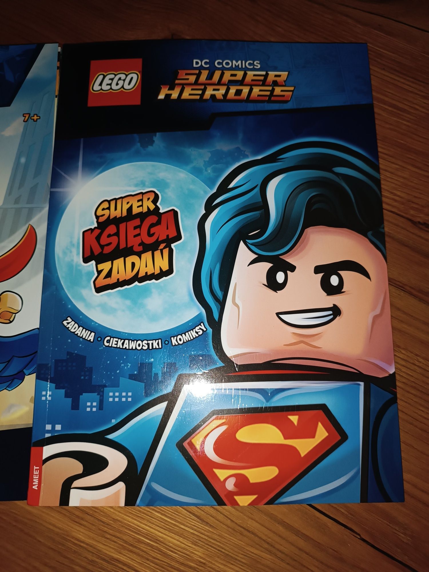 LEGO super Heroes 2 sztuki książki gazetki